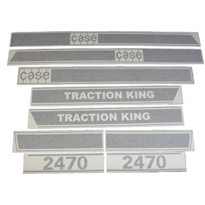 Decal Set for Case 2470 White Tractor
