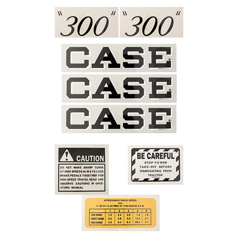 Decal Set for Case 300