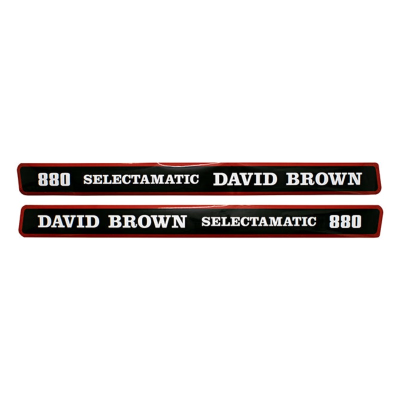 Decal Set for David Brown 880 Selectamatic