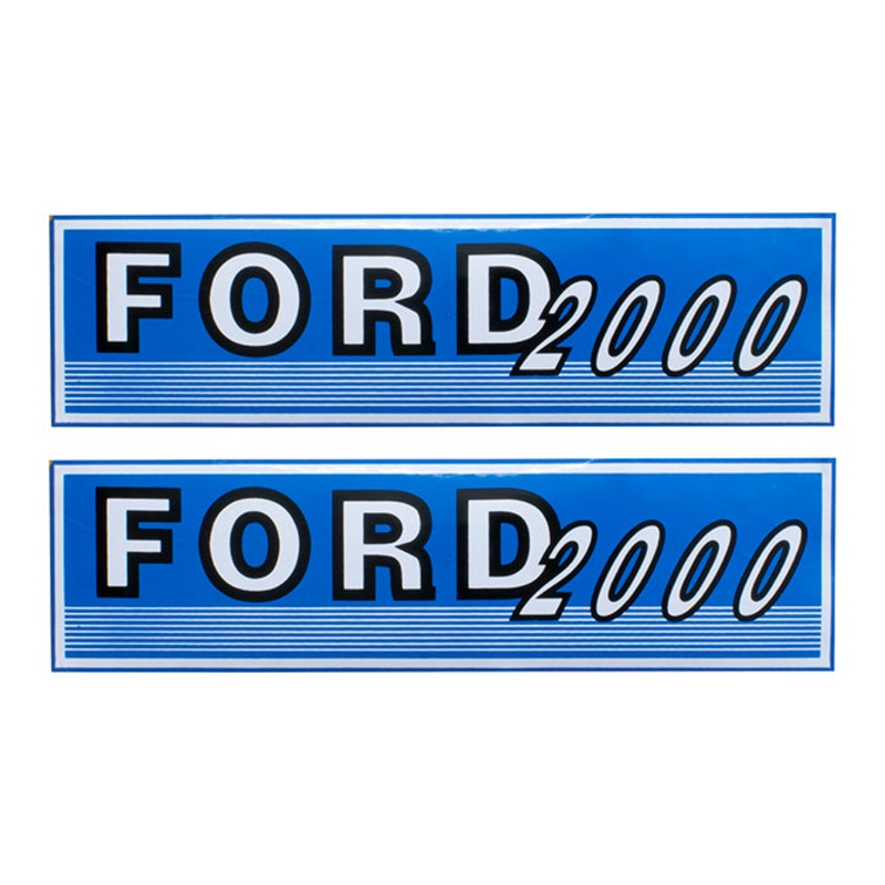 Decal Set for Ford 2000 To 1964 with NAA Style Sheet Metal