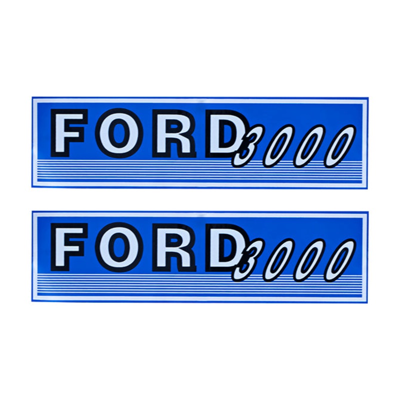 Decal Set for Ford 3000 To 1964 with NAA Style Sheet Metal