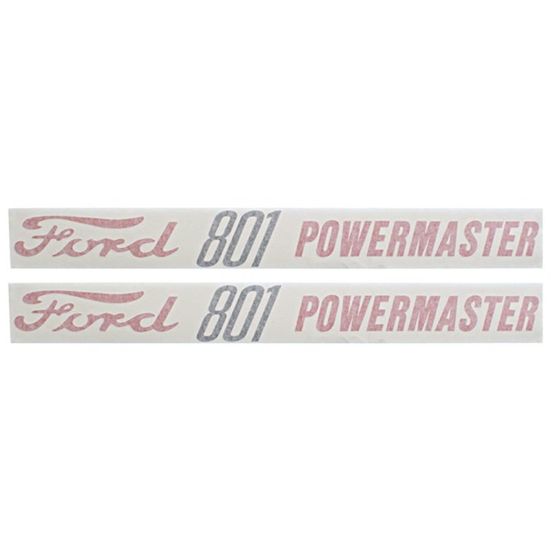 Decal Set for Ford 801 Powermaster