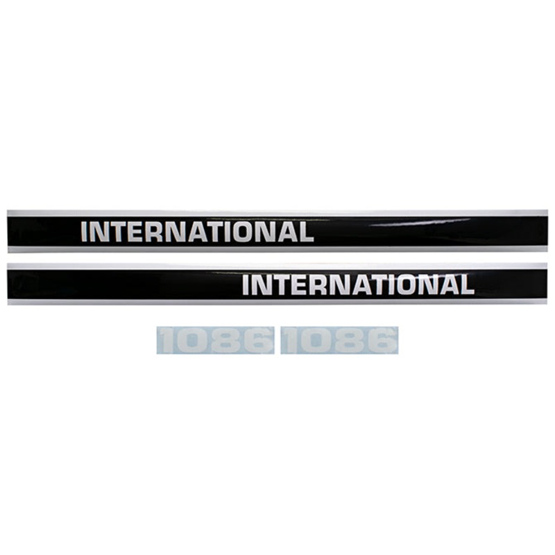 Decal Set for International / Farmall 1086 w/o Cab