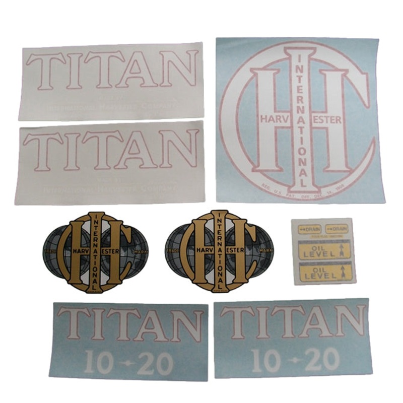Decal Set for International / Farmall 45950 Titan