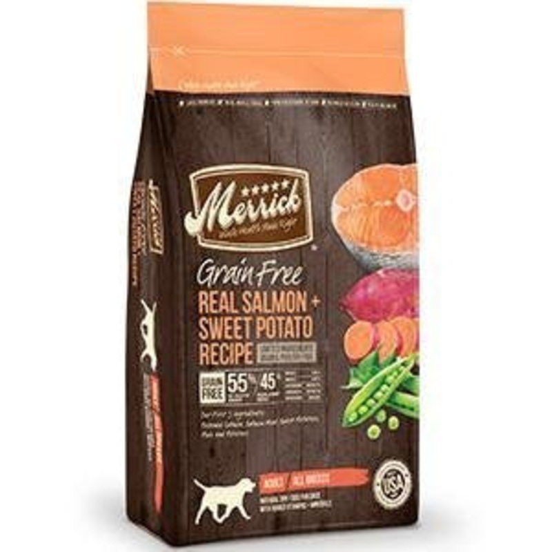 Merrick Grain-Free Real Salmon + Sweet Potato Recipe Dry Dog Food