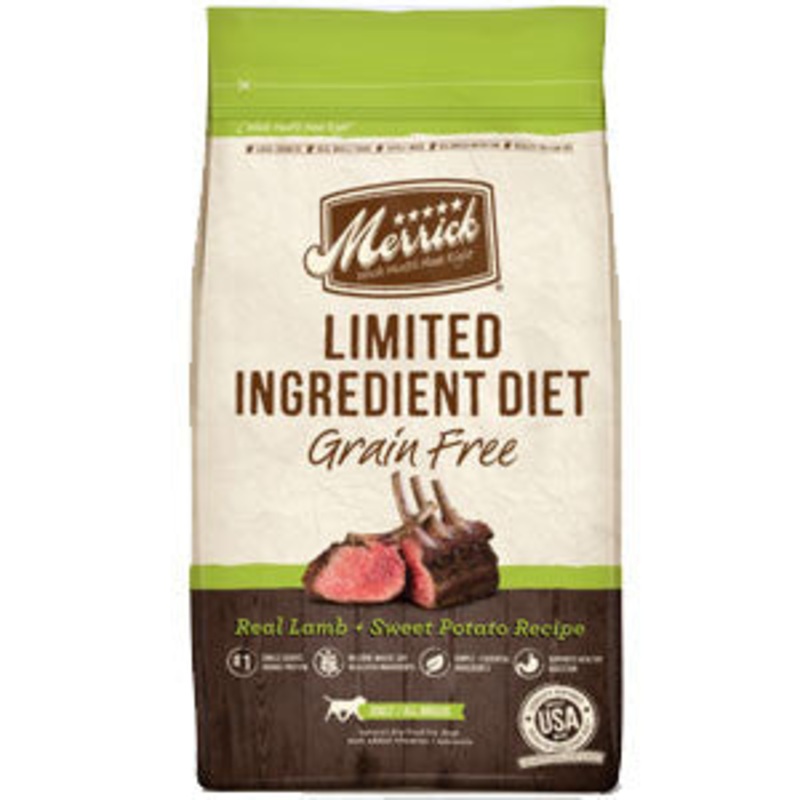 Merrick Limited Ingredient Diet Grain-Free Real Lamb + Sweet Potato Recipe Dry Dog Food