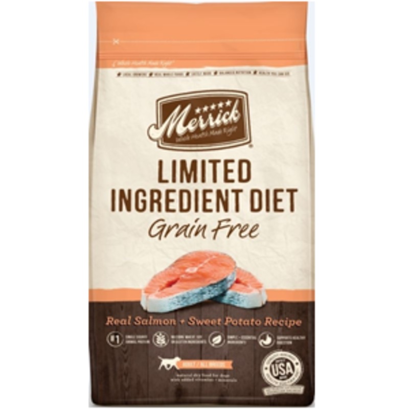 Merrick Limited Ingredient Diet Grain-Free Real Salmon + Sweet Potato Recipe Dry Dog Food