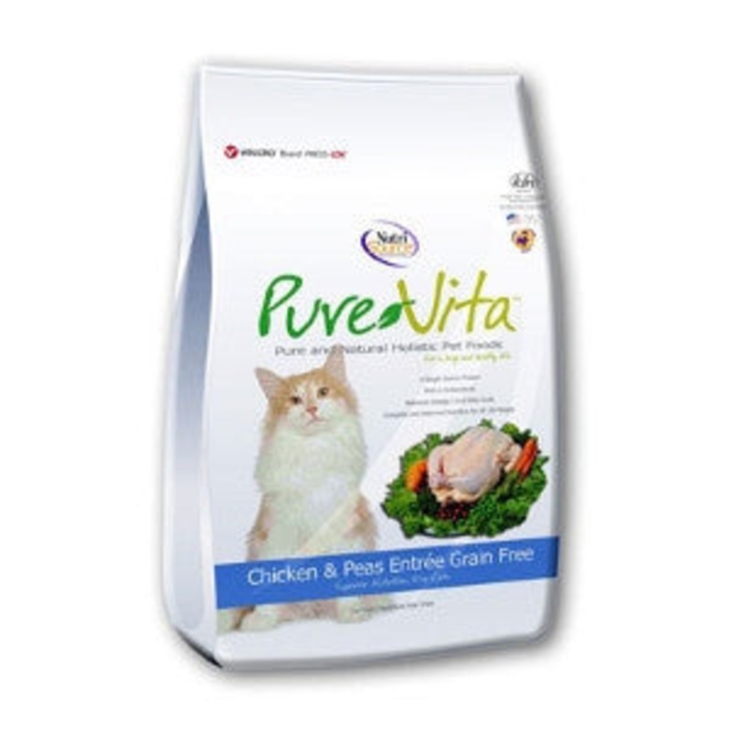 Pure Vita Grain Free Chicken & Peas Cat