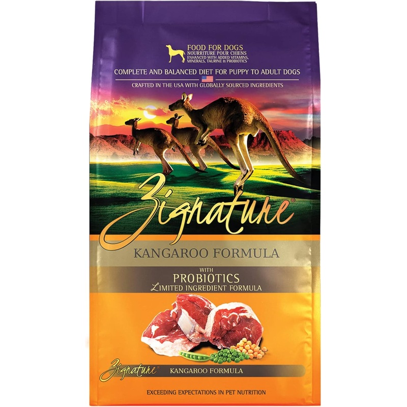 Zignature Kangaroo Limited Ingredient Formula Dry Dog Food