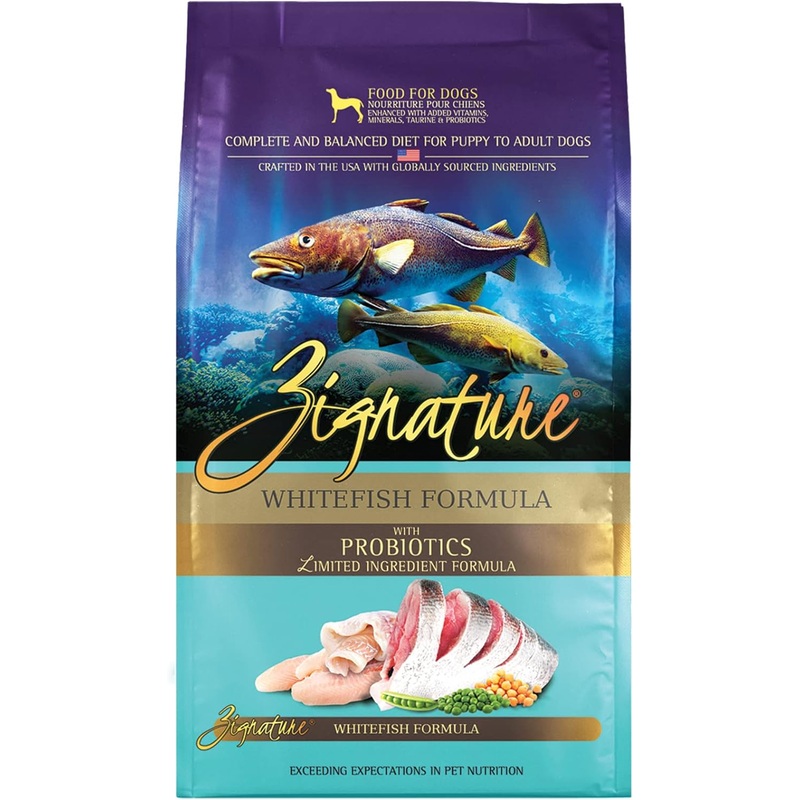 Zignature Whitefish Limited Ingredient Formula Dry Dog Food