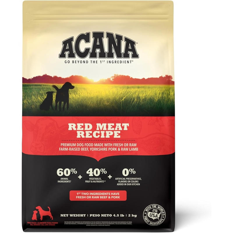ACANA Red Meat Recipe Grain-Free Dry Dog Food