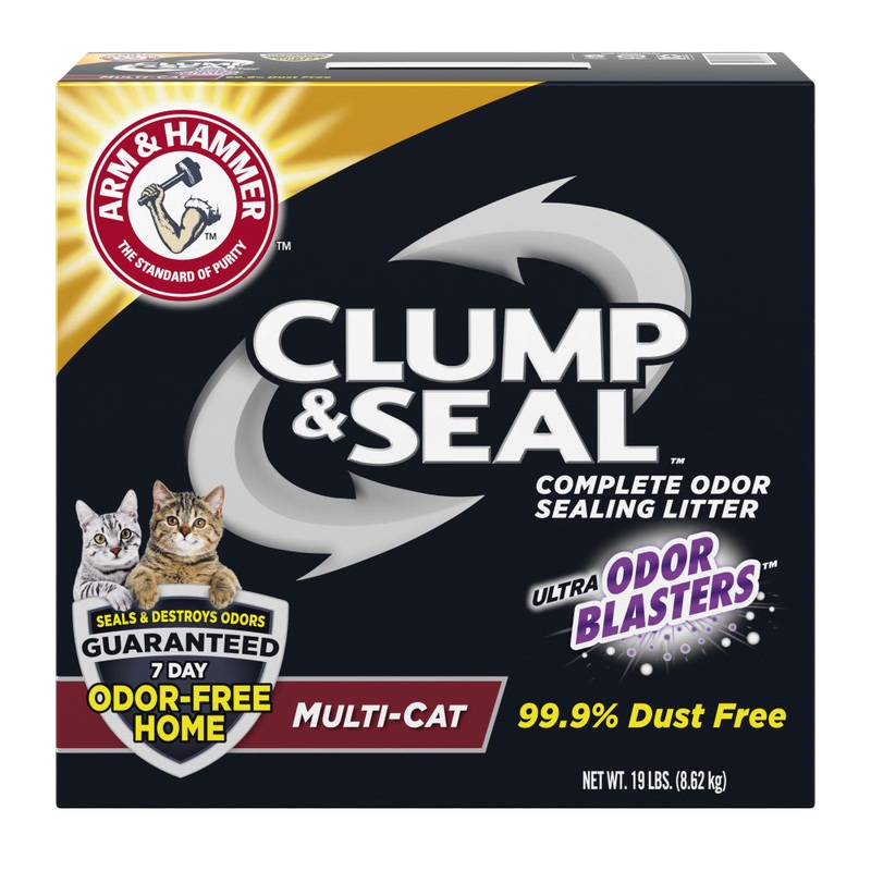 Arm & Hammer Multi-Cat Clump and Seal Complete Odor Sealing Cat Litter