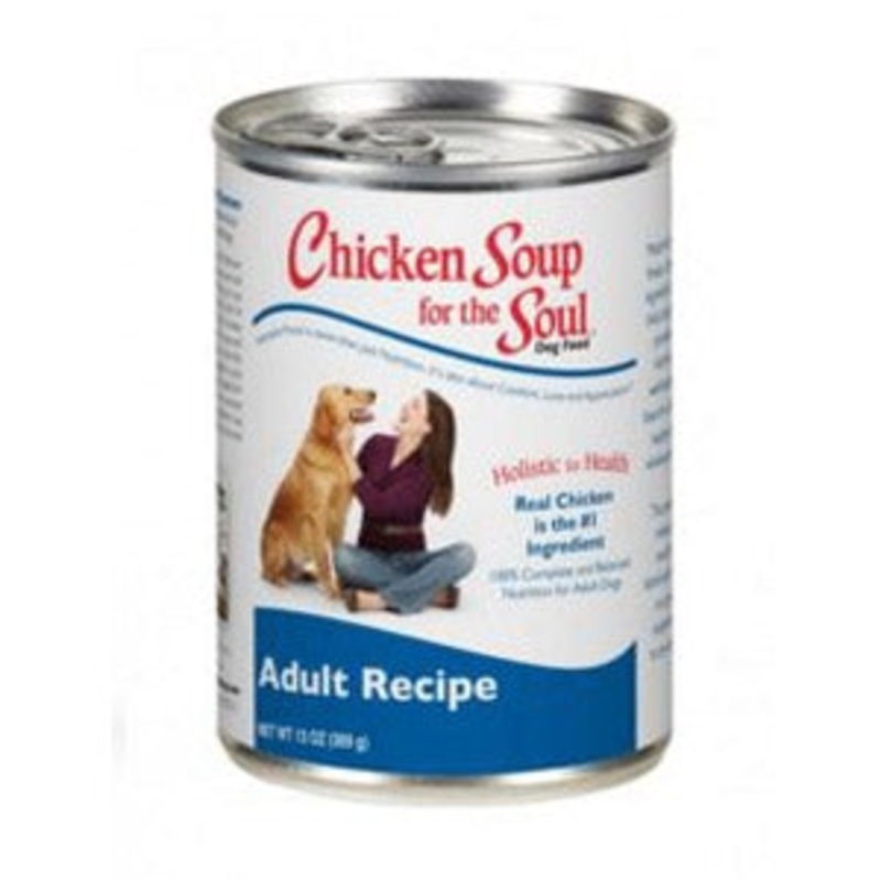 Chicken Soup for the Soul Adult Canned Dog Food, 13-oz, case of 12