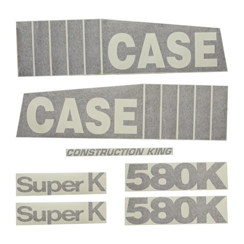 Decal Set for Case 580SK