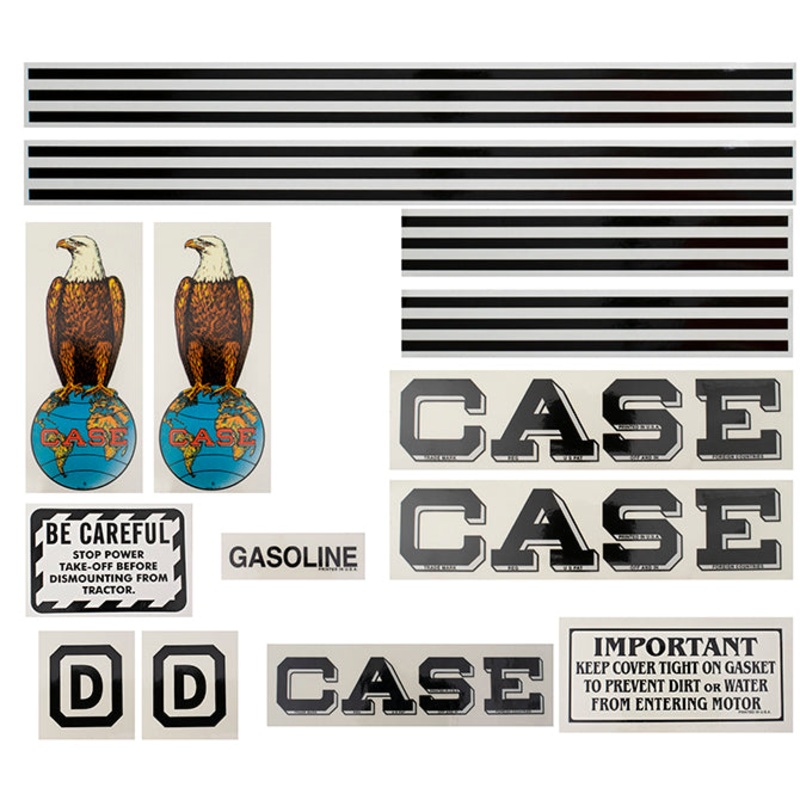 Decal Set for Case D
