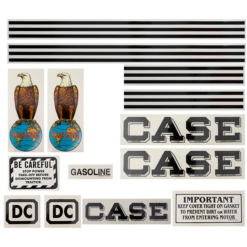 Decal Set for Case DC
