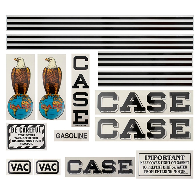 Decal Set for Case VAC