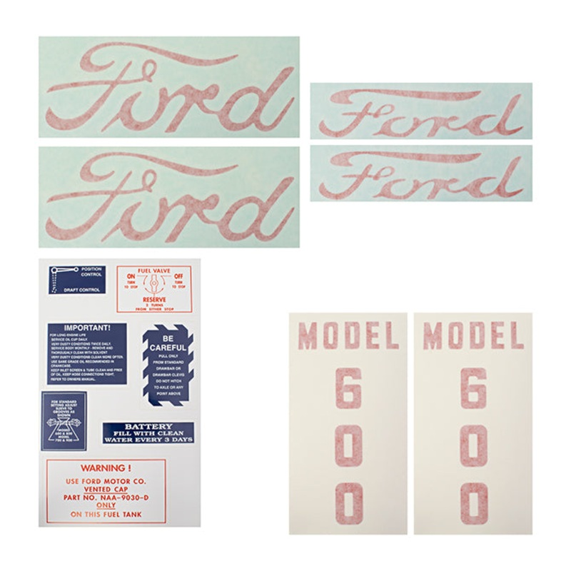 Decal Set for Ford 600