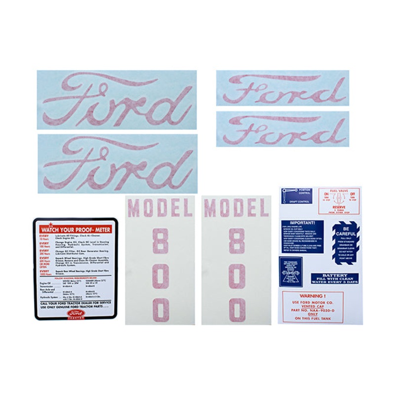 Decal Set for Ford 800