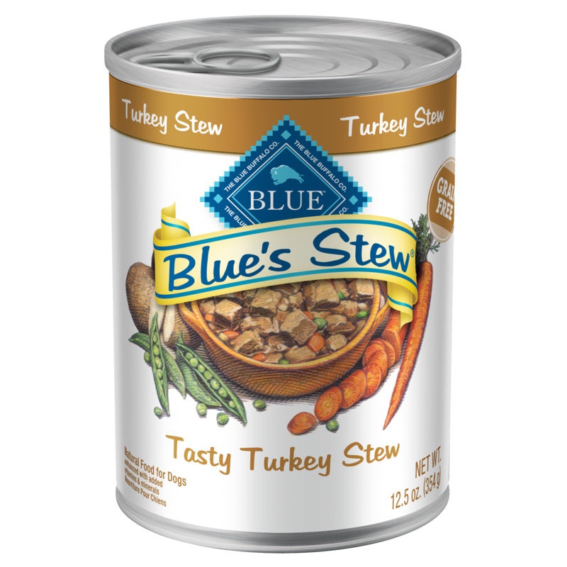 Blue Buffalo Blue’s Tasty Turkey Stew Canned Dog Food