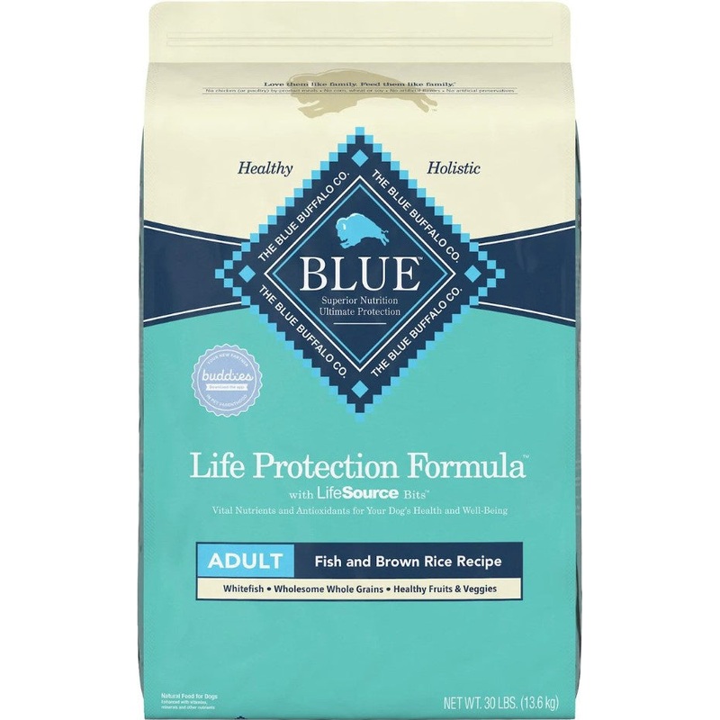 Blue Buffalo Life Protection Formula Adult Fish & Brown Rice Recipe Dry Dog Food