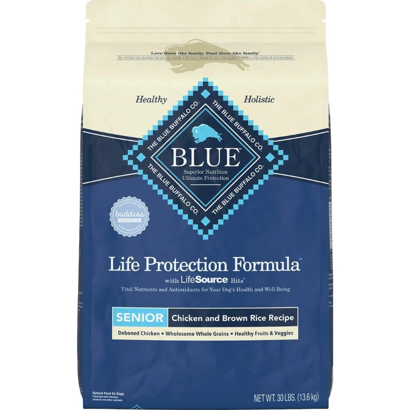 Blue Buffalo Life Protection Formula Senior Chicken & Brown Rice Recipe Dry Dog Food