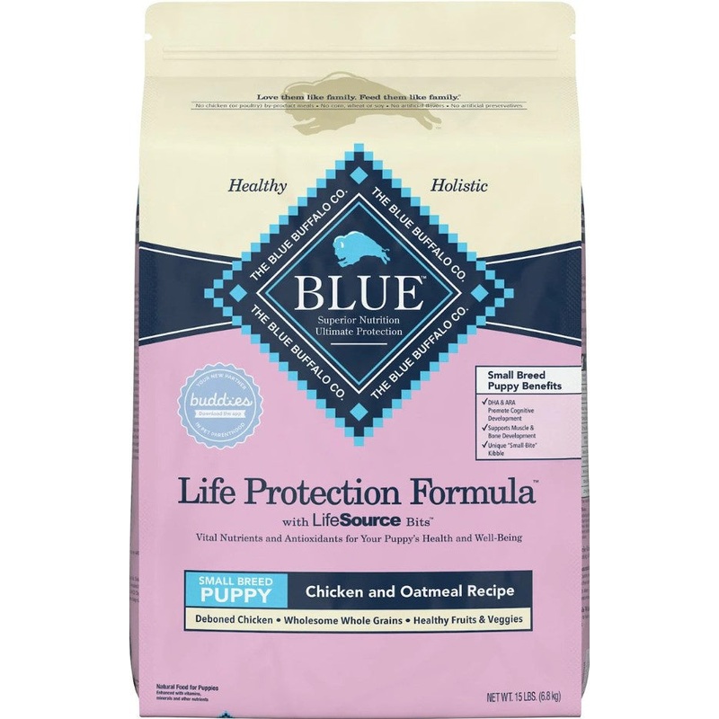 Blue Buffalo Life Protection Formula Small Breed Puppy Chicken & Oatmeal Recipe Dry Dog Food