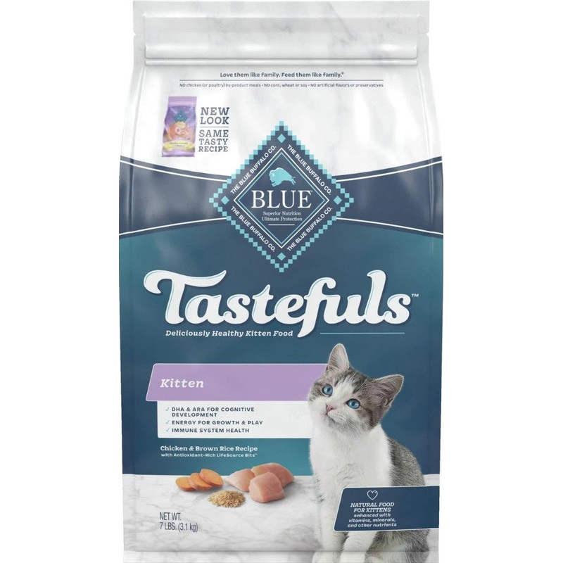 Blue Buffalo Tastefuls Natural Chicken Dry Kitten Food