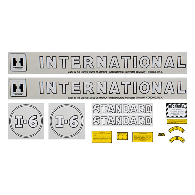 Decal Set for International / Farmall I-6