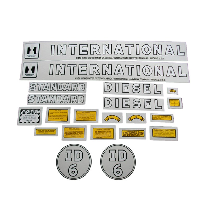 Decal Set for International / Farmall ID-6