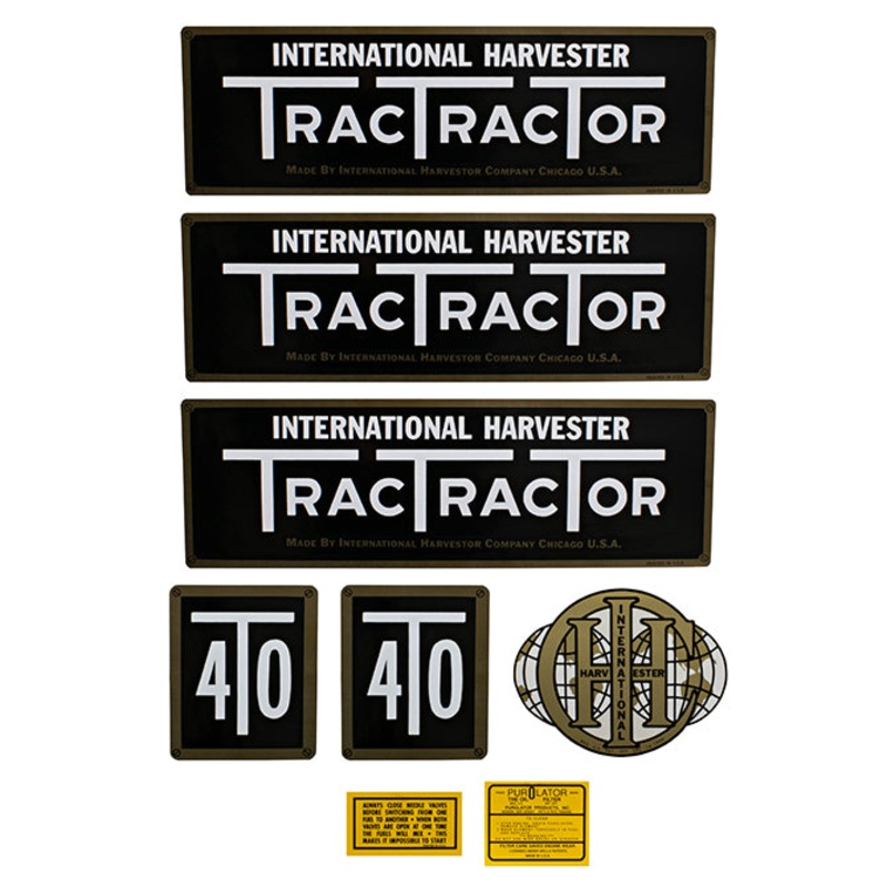 Decal Set for International / Farmall T-40