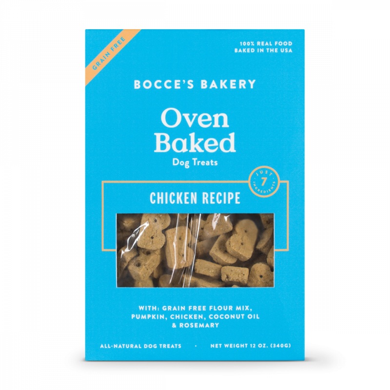 Bocce’s Bakery Grain Free Chicken Dog Biscuits