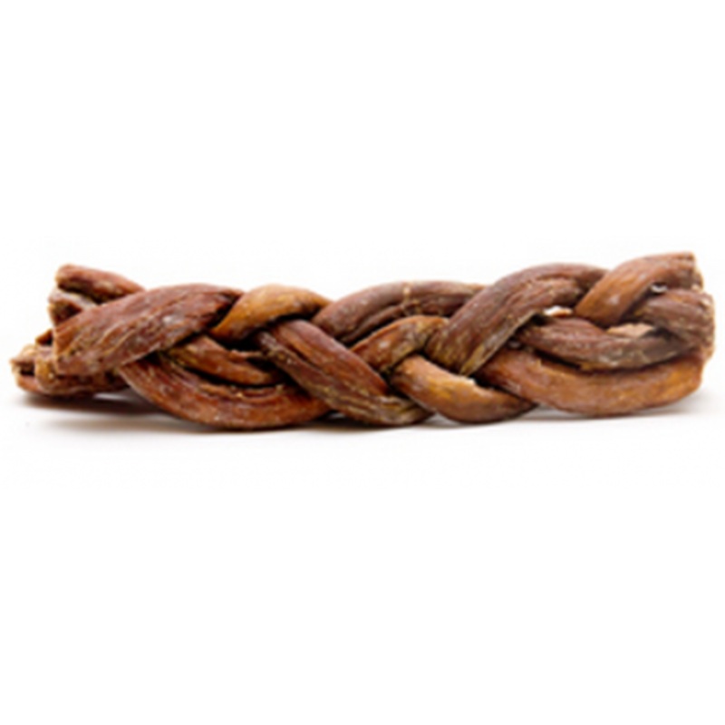 Canine Caviar Braided 6-Inch Buffalo Bully Sticks