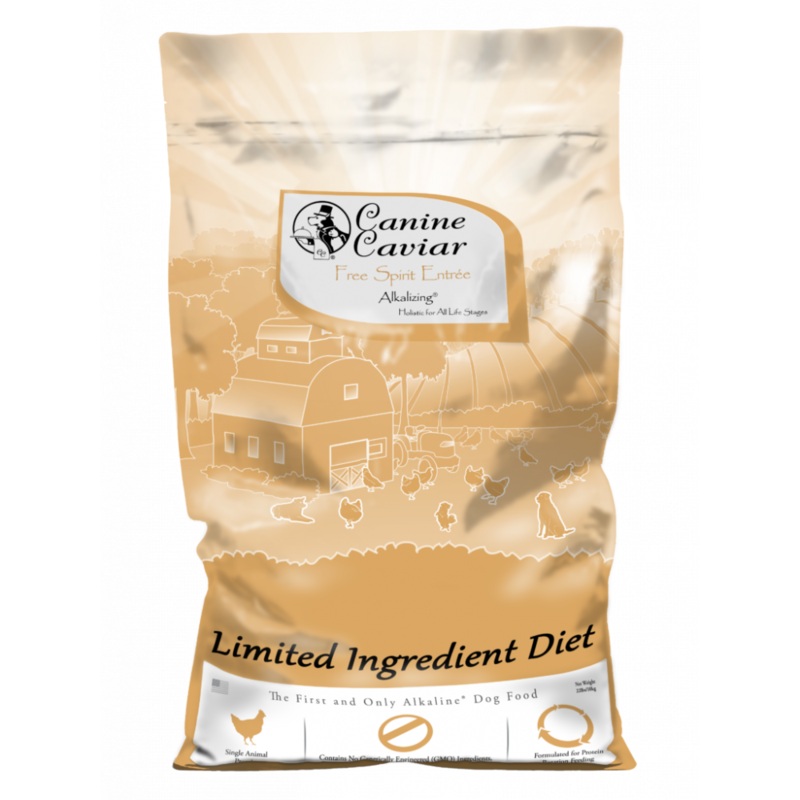 Canine Caviar Free Spirit Holistic Alkaline Entree Dry Dog Food