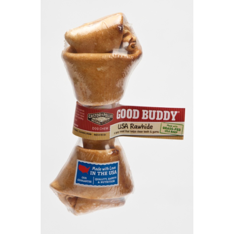 Castor and Pollux Good Buddy USA Rawhide Bone Dog Chew