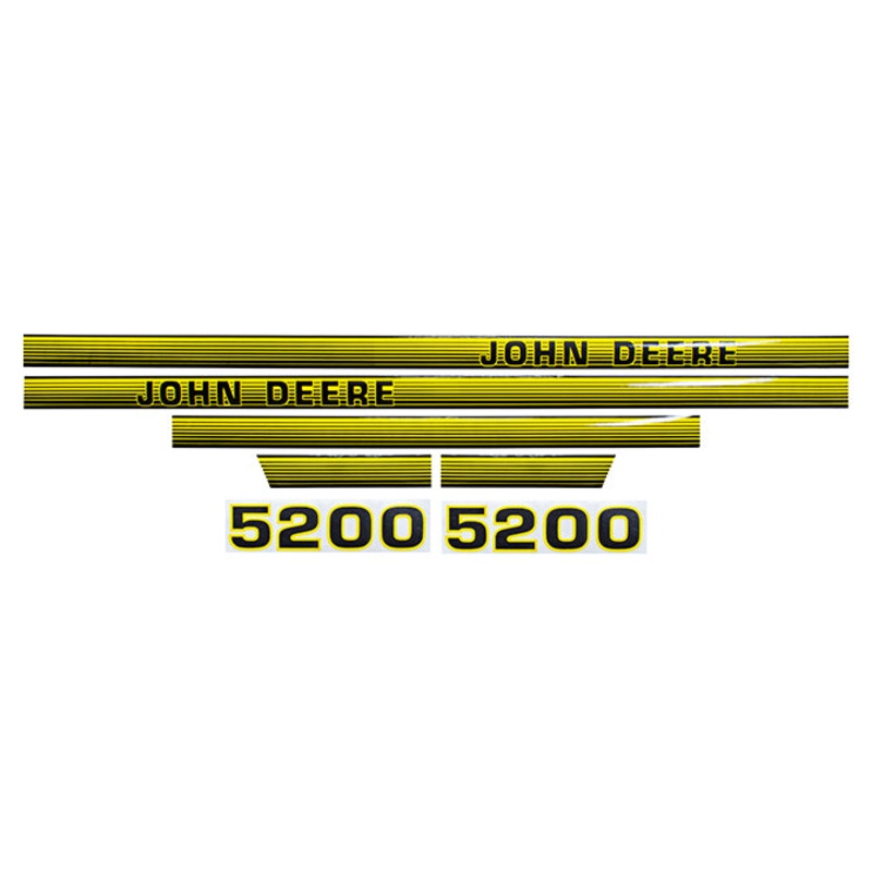Decal Set for John Deere 5200