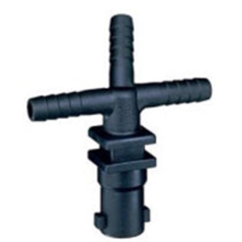 QUICKJET TRIPLE BARB NOZZLE BODY – 3/4 HOSE – NO DIAPHRAGM