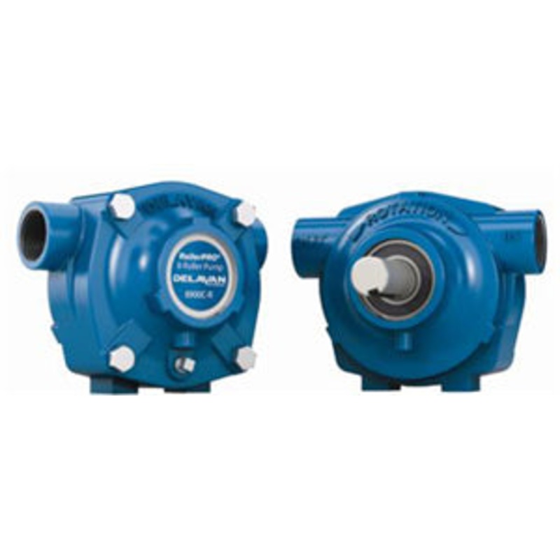 Delavan Cast Iron 8-Roller Pump – 24 GPM, 150 PSI, 1000 RPM (8900C)
