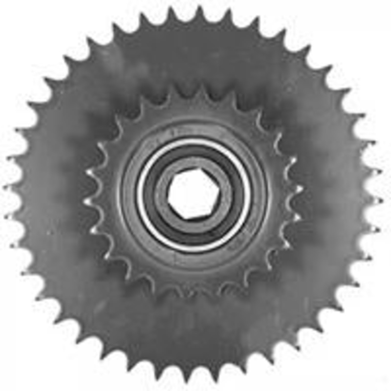 IDLER SPROCKET #50 X 40/20T 1 HEX BORE