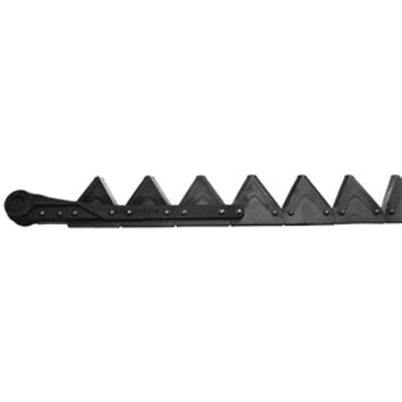 RIGHT HAND BOLTED 8′ HAY MOWER KNIFE FOR AGCO & CNH  8380 – 8870 SERIES – REPLACES 700114593 / 700715168 WITH EXTRA COARSE 7 TOOTH SECTIONS