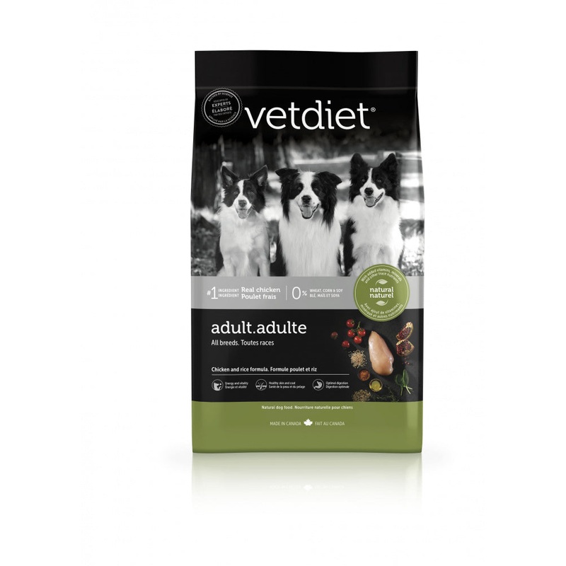 Vetdiet Chicken & Rice Formula Adult All Breeds Dry Dog Food