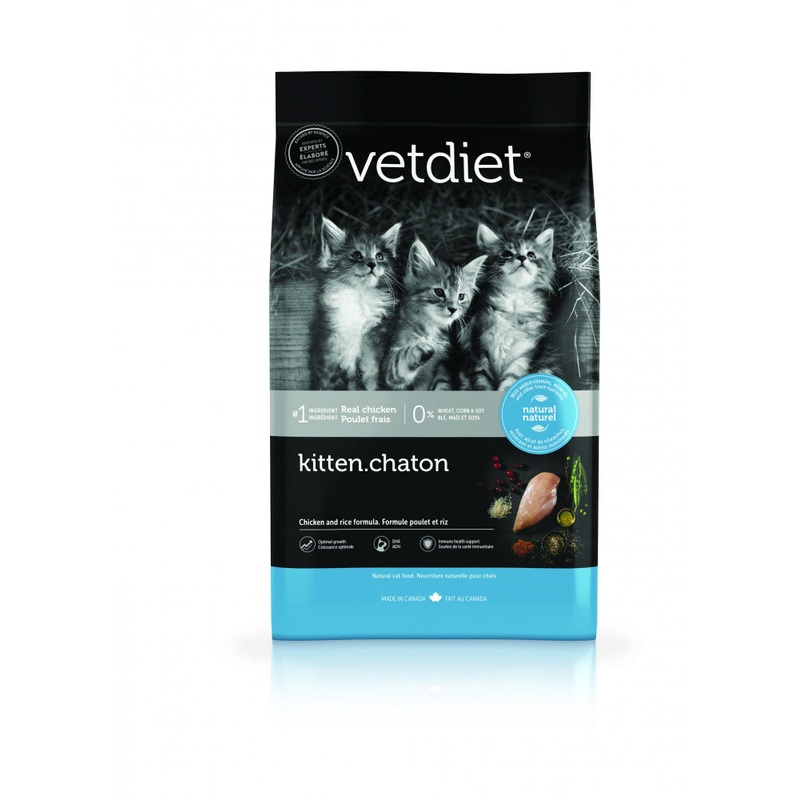 Vetdiet Chicken & Rice Formula Dry Kitten Food