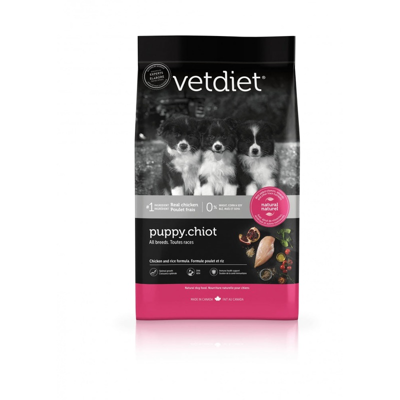 Vetdiet Chicken & Rice Formula Puppy All Breeds Dry Dog Food