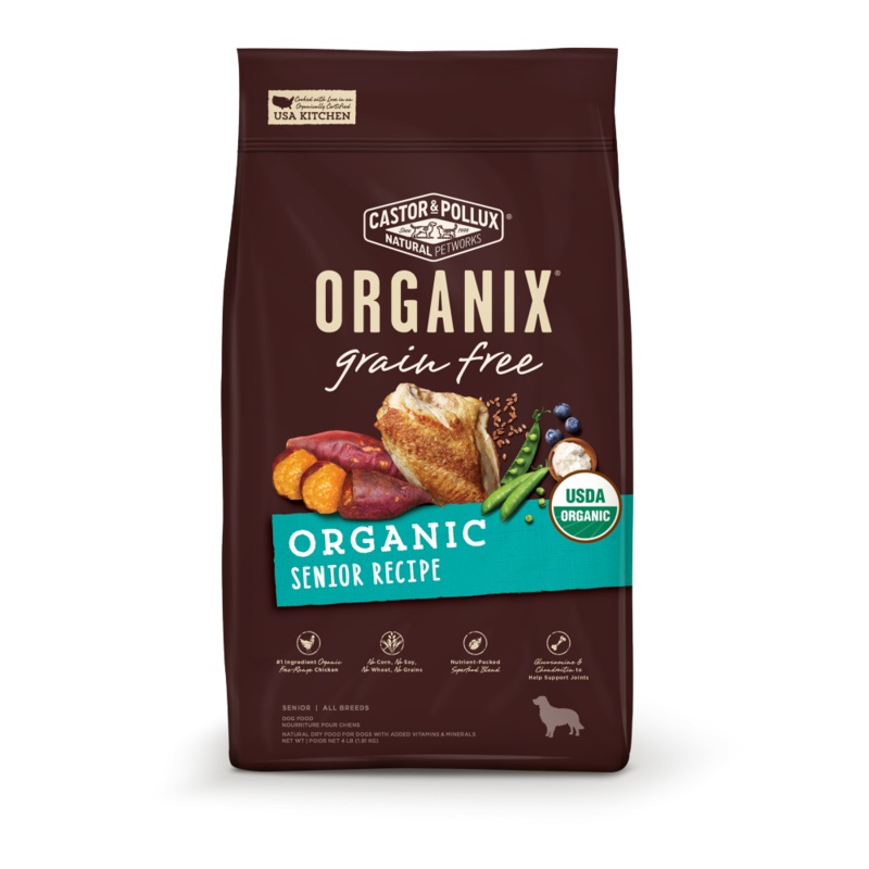 Castor and Pollux Organix Grain Free Organic Senior Dry Dog Food