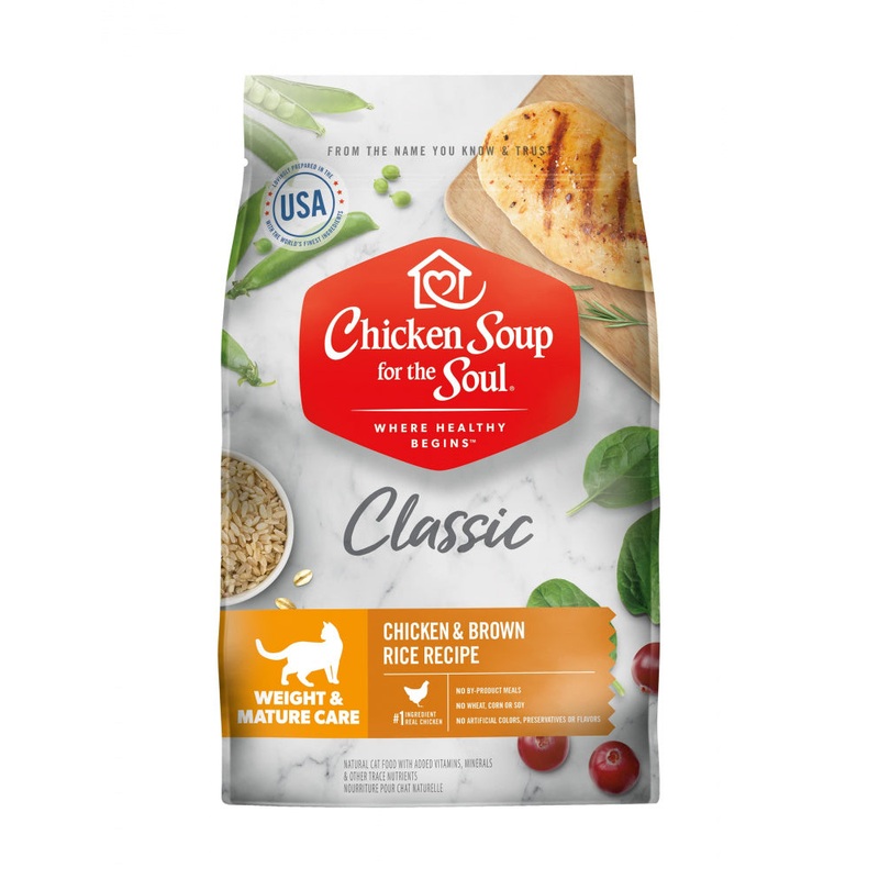 Chicken Soup For The Soul Weight & Mature Care Dry Cat Food