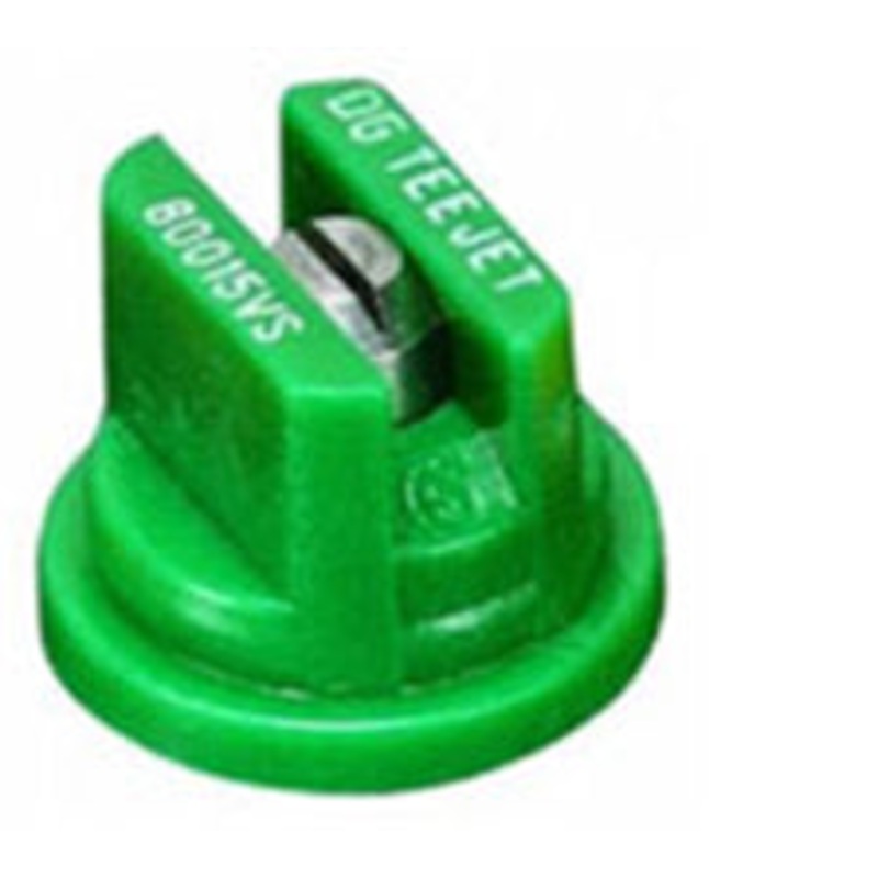 DRIFTGUARD TIP – POLY / STAINLESS 110 DEGREE / 1.5 ORFICE   GREEN