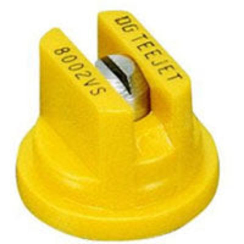 DRIFTGUARD TIP – POLY / STAINLESS 110 DEGREE / 2 ORFICE   YELLOW