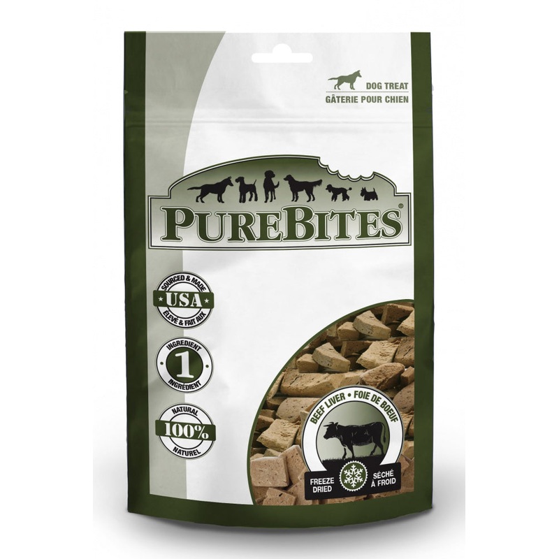 PureBites Beef Liver Freeze Dried Dog Treats