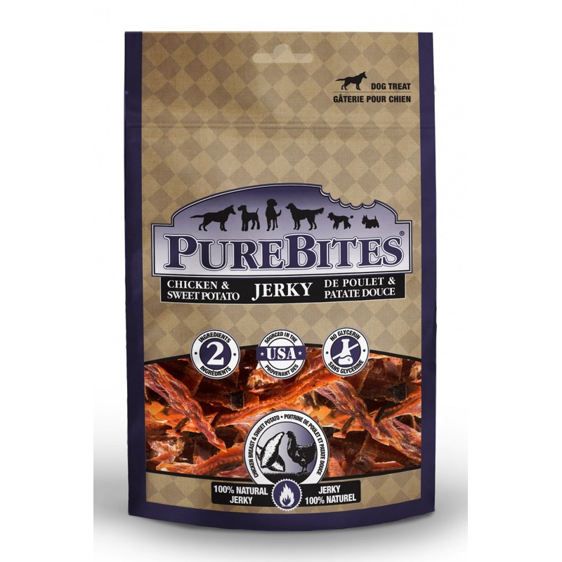 PureBites Chicken & Sweet Potato Jerky Dog Treats