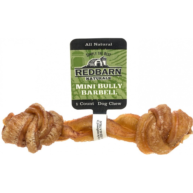 Redbarn Naturals Mini Bully Barbell Dog Treat